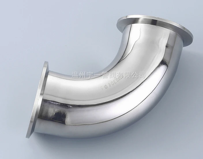 

Free shipping 2''(51mm) Sanitary Tri Clamp 45 Degree Elbow SS 304