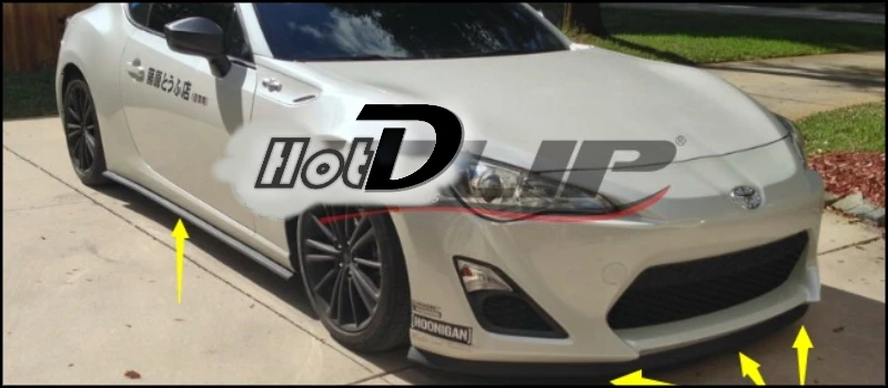 Бампер NOVOVISU губы для TOYOTA 86GT FR S Subaru BRZ/магазин спойлера тюнинга автомобиля