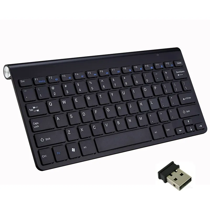 

2.4G Wireless Keyboard and Mouse Protable Mini Keyboard Mouse Combo Set For Notebook Laptop Mac Desktop PC Computer Smart TV PS4