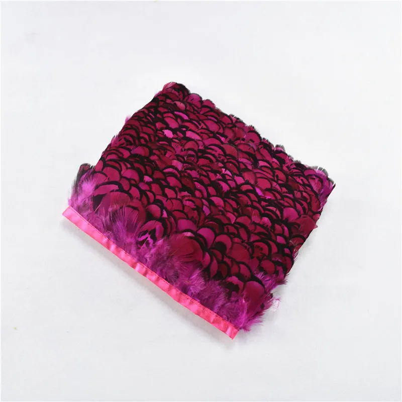 Оптовая продажа длина 10 метров ширина около 5 см красивые перья фазана лента