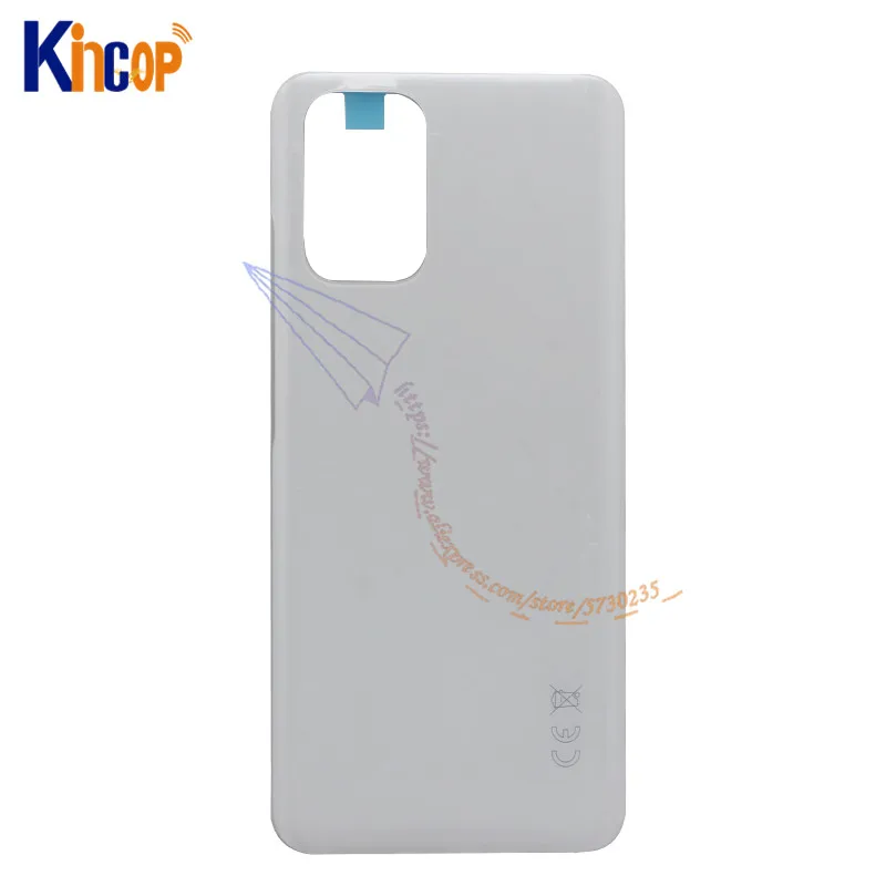 Чехол для Xiaomi Redmi Note 10 задняя крышка корпуса чехол батареи с логотипом Note10 M2101K7AI