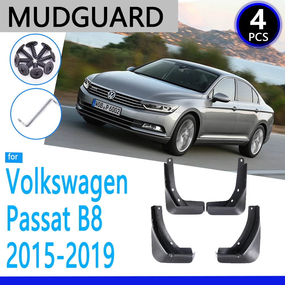 

Брызговики подходят для Volkswagen VW Passat B8 2015 ~ 2019 автомобильные аксессуары брызговик крыло автозапчасти