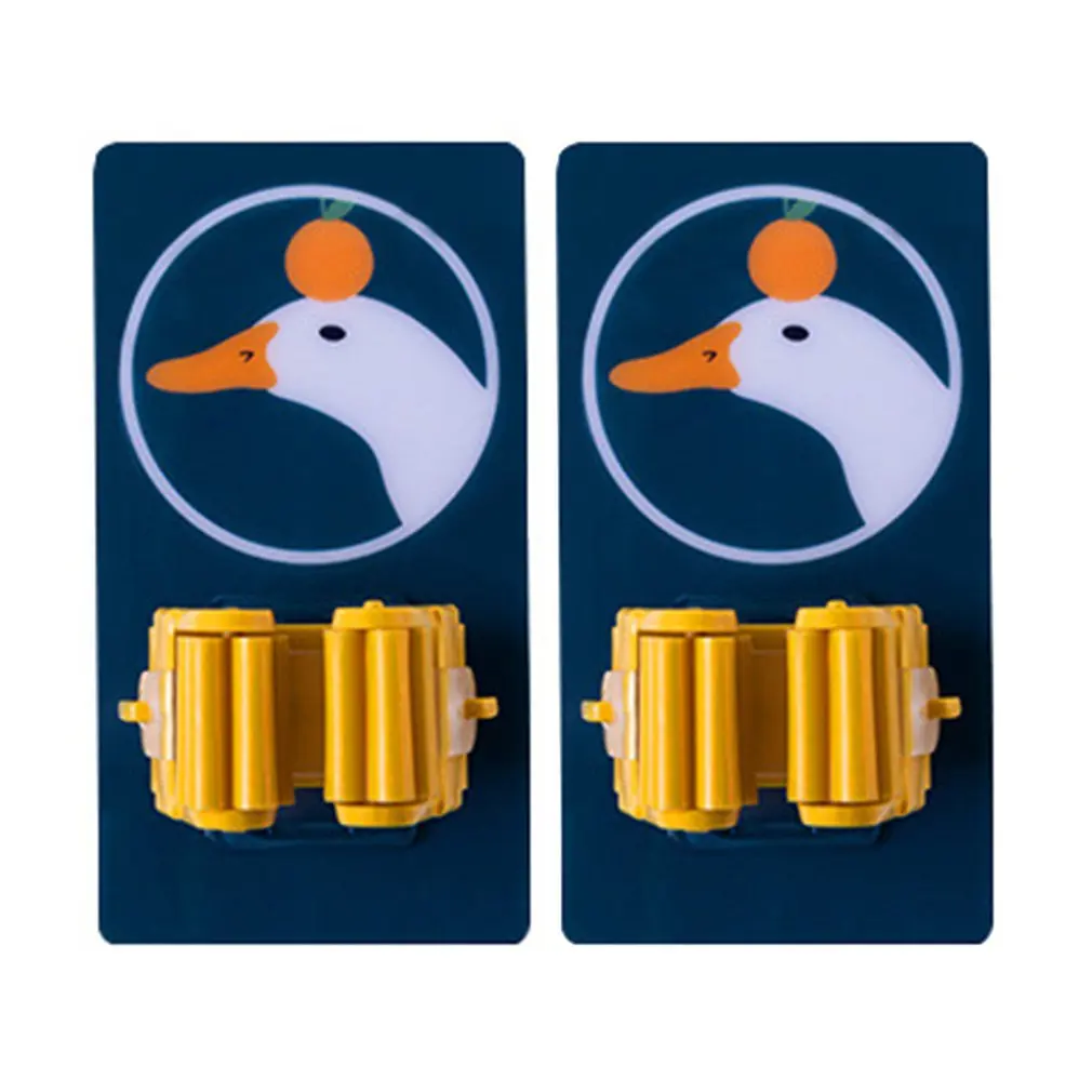 

Стикеры для ванной комнаты, настенное крепление, мультяшный липкий крючок, не маркирующий и не пробивающий отверстия