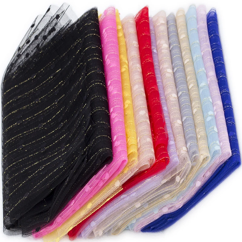 Дешевая ткань-пачка из органзы для шитья детское платье сетчатая ткань в