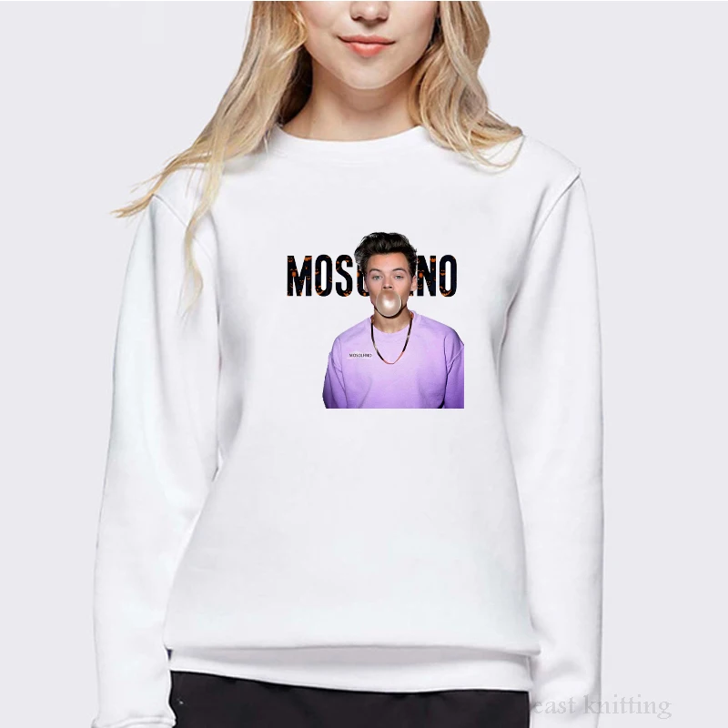 

Повседневный Топ с рисунком аниме, повседневная одежда, Осенний теплый свободный Универсальный женский свитер с длинными рукавами