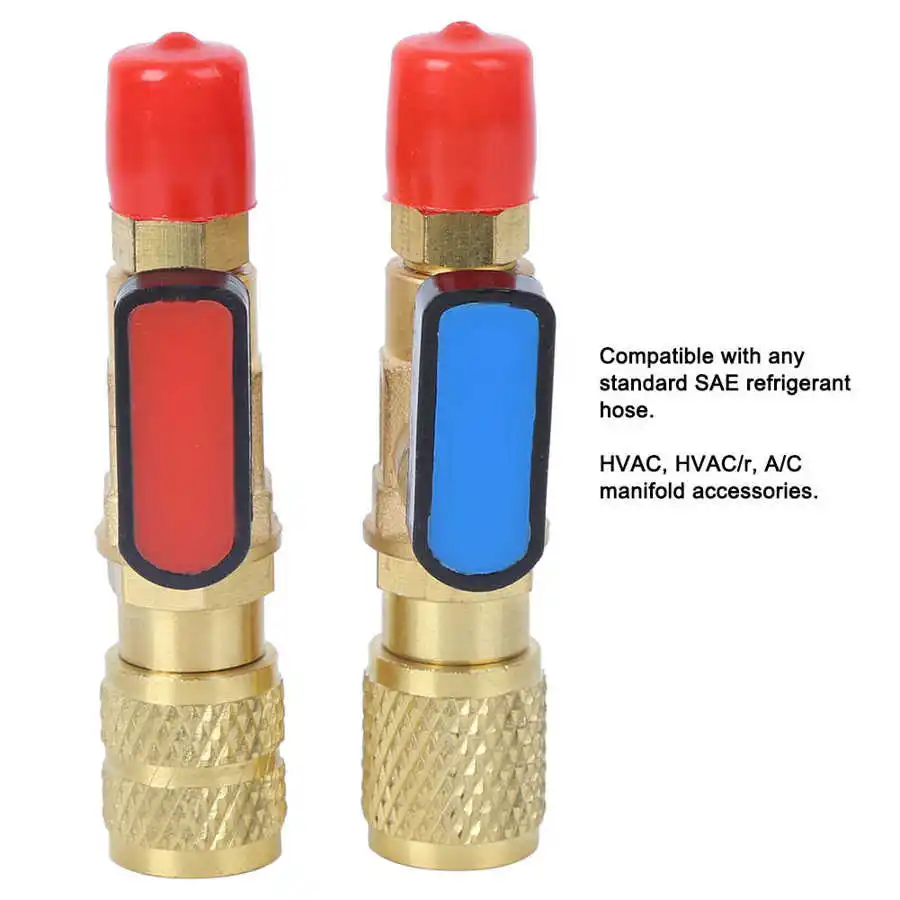 Шаровой клапан для шланга кондиционера R22 R410A | Инструменты