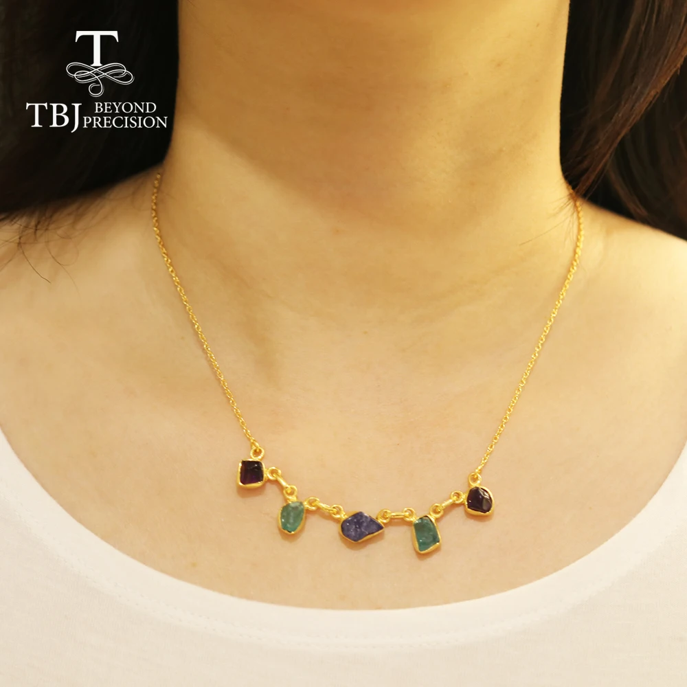 Новинка 2020 ожерелье ручной работы с разноцветным циркониевым кулоном серебро 925