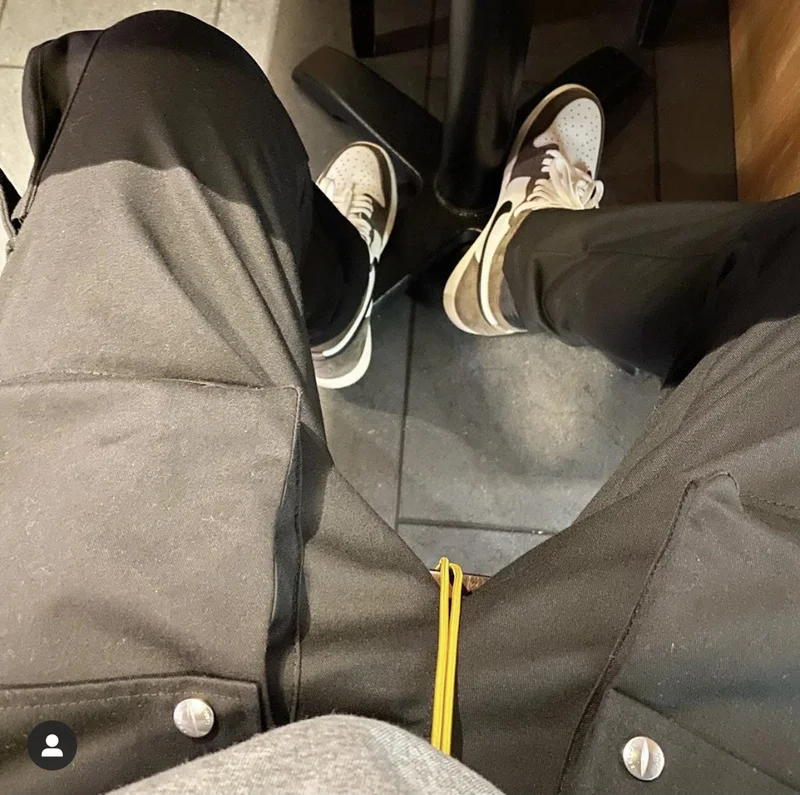

2021ss RHUDE Multi-pocket Cargo Pants Oversize Hip-Hop Drawstring Pants Men Women Couple Elastic Waistline Straight Pants Men