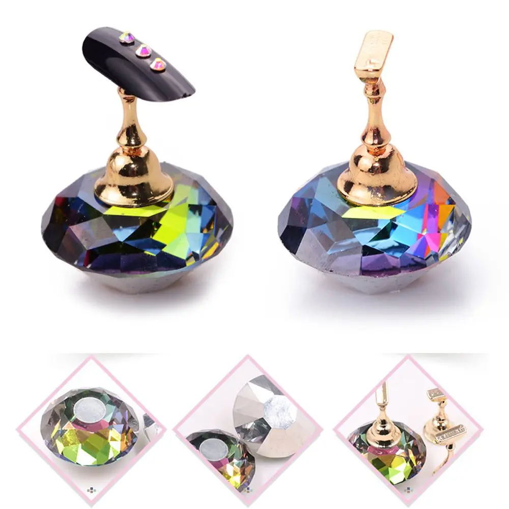 1 шт. магнитный держатель для ногтей Начинающий тренировочный дисплей акриловая