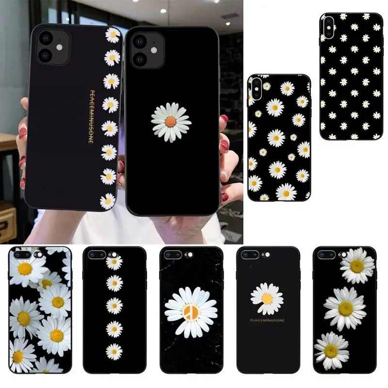 

Little daisy Soft Phone Case Capa For iPhone SE2 11 Pro XS MAX XS XR 8 7 6 Plus 5 5S SE Case 12 mini 12proMax
