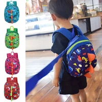 infant baby anti lost dinosaur backpack safety walking harness leash for kids