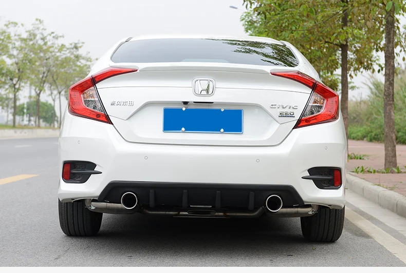 Задний спойлер для Honda 2017 2018 2019 2020 Civic Yefor из АБС-пластика | Автомобили и мотоциклы