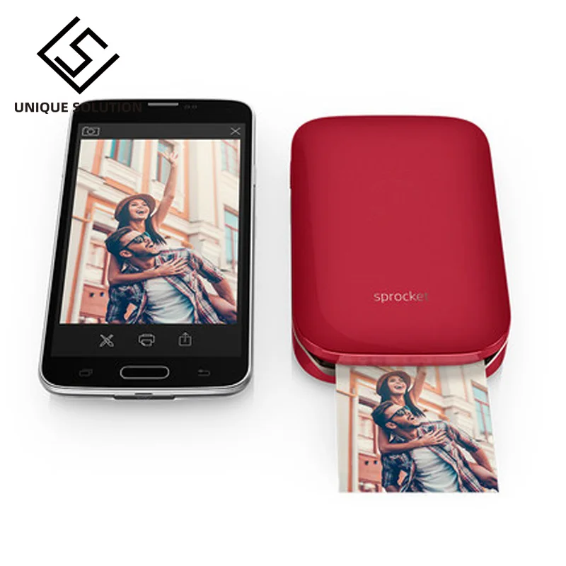 Звездочка 100 звездочка 200 фотопринтер портативный мини bluetooth для hp ZINK фотобумага