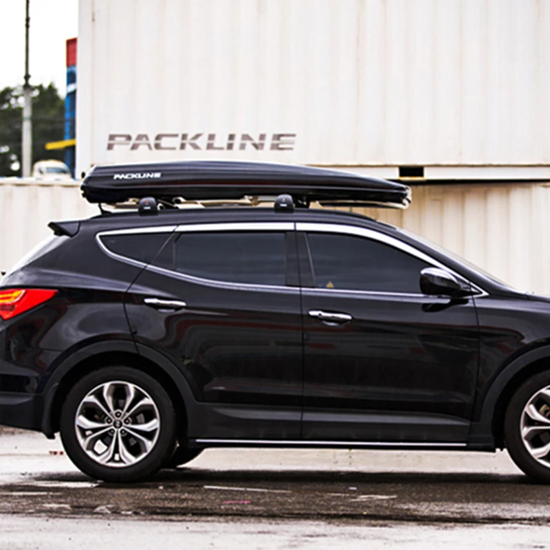 

Use For Hyundai Santafe 2013--2018 Year 6 Pcs Windows Visor Body Kit Door Accessories Electroplated Parts Rain Sun Shield