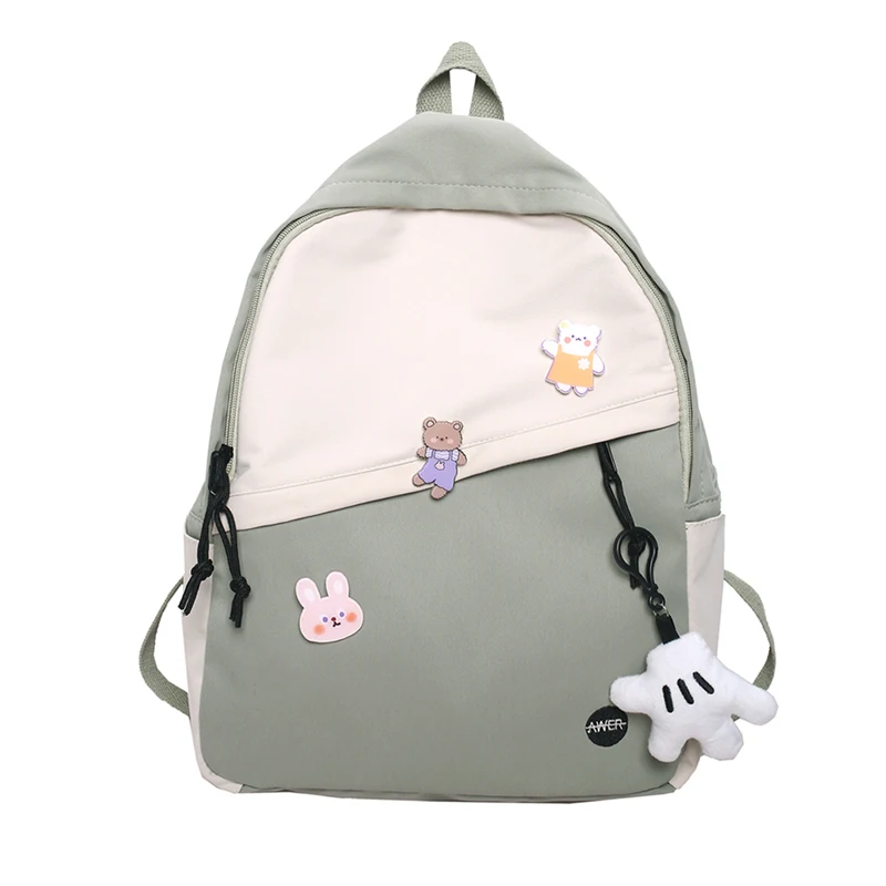 

Women's Campus Backpacks for Women Harajuku School Bag for Teenage Girls Female Junior High School Student Backpack Luxury 2020