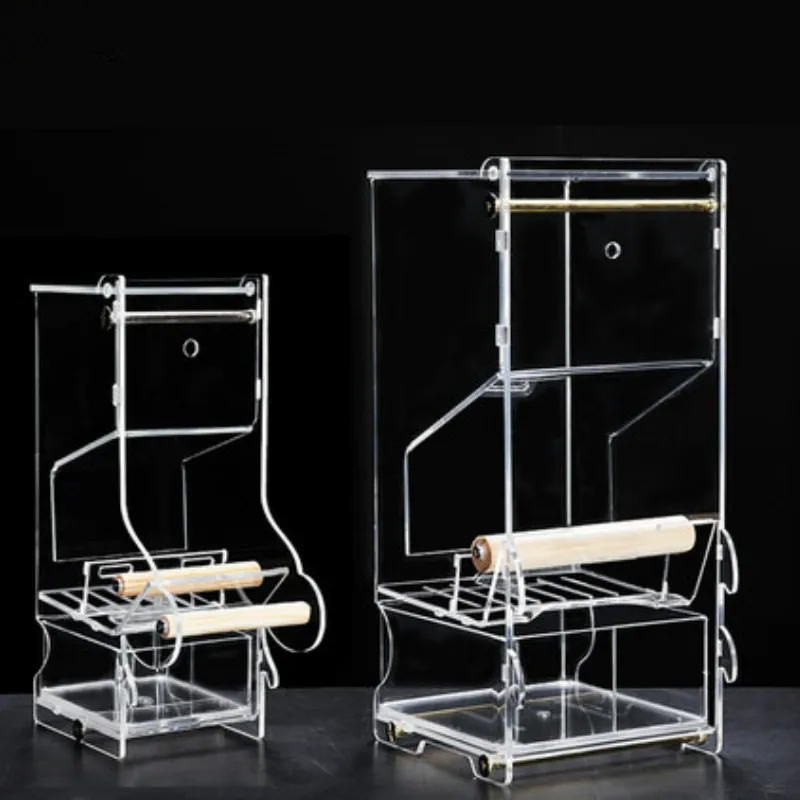 Инструменты для кормления птиц летающая маленькая миска попугаев