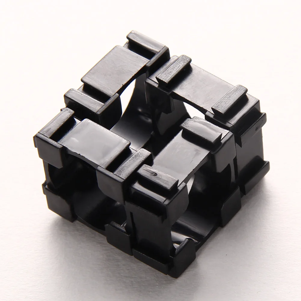 100pcs18650 антивибрационный держатель для батареи цилиндрический кронштейн 22x22 мм