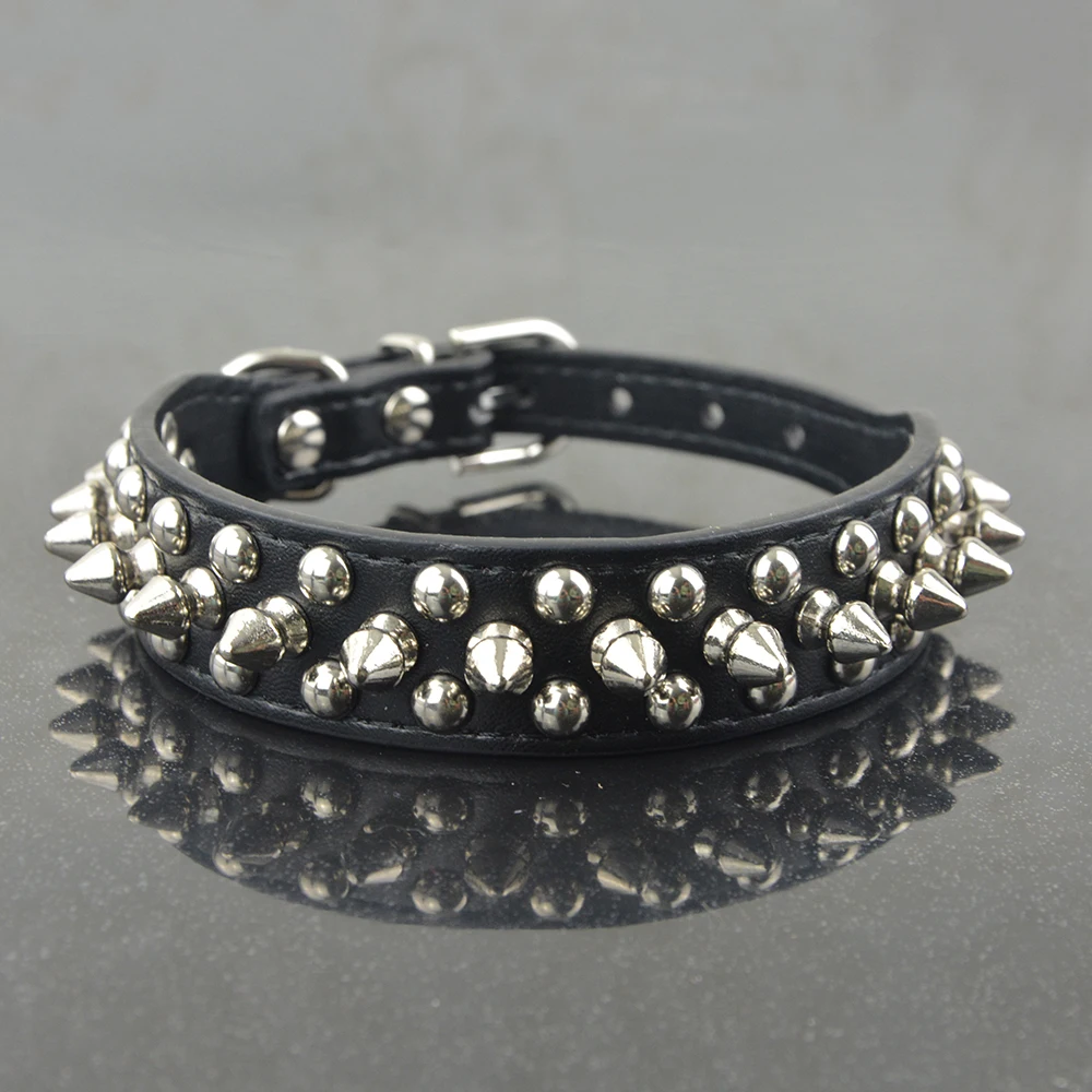 Самые цветные маленькие ошейник для собаки среднего размера круглые шипы