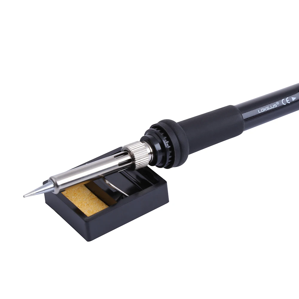 

Mini Micarta Soldering Iron Stand Holder Welding Solder Soldering Stand With Clean Sponge