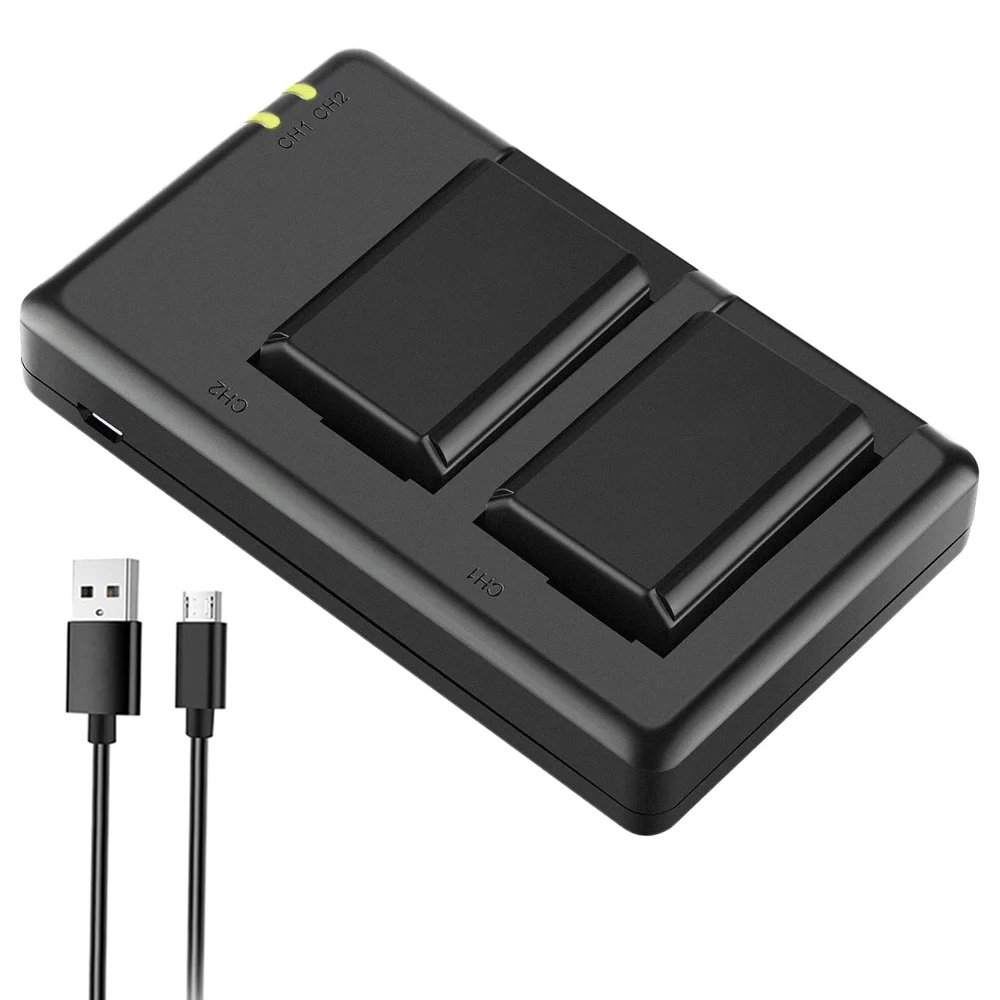 EN-EL25 ENEL25 2000 мАч литий-ионный аккумулятор светодиодный светодиодным зарядным