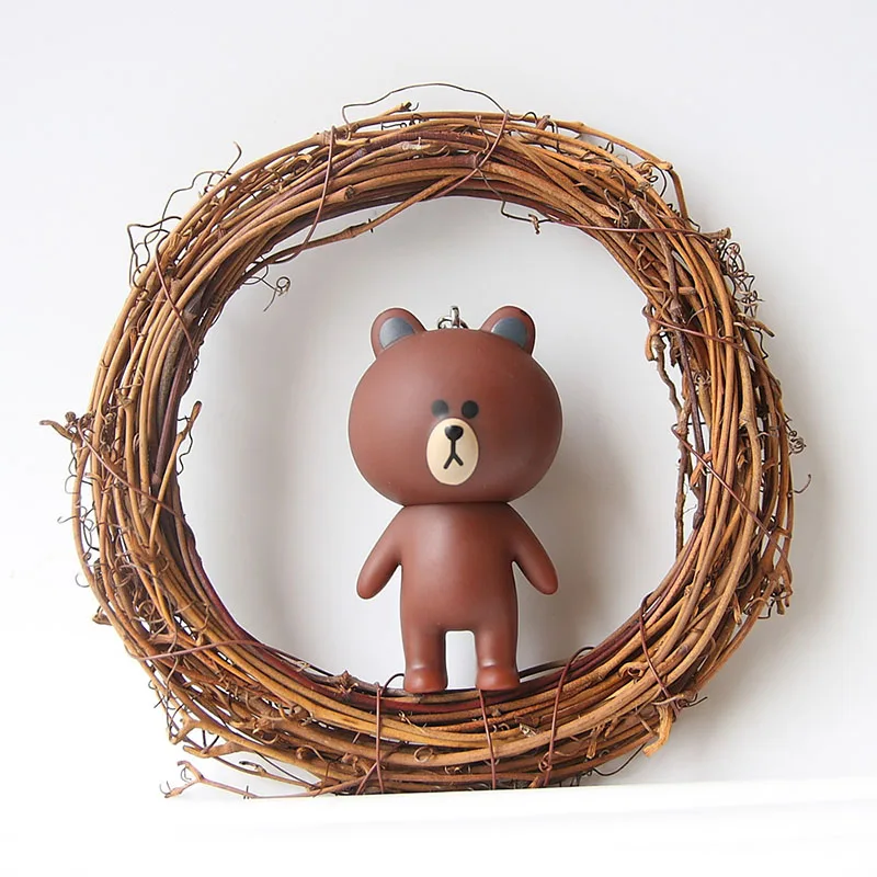 

Simulation Wreath Wicker Wreath For Home Wedding Christmas Decoration Bridal Headdress Garland Artificial Flower DIY Flower Wall