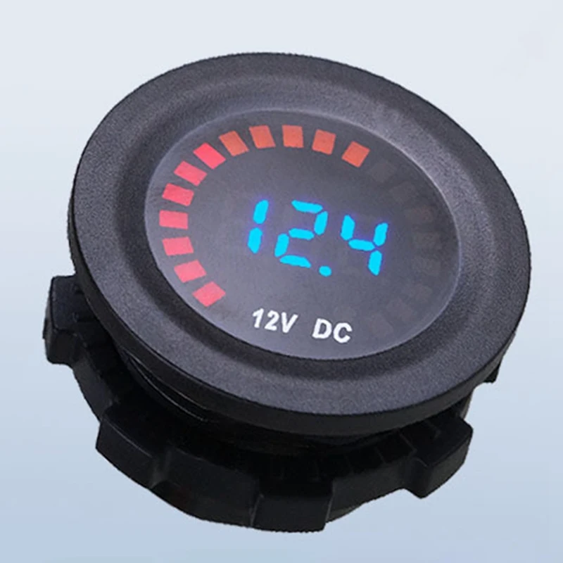 12V LED Цифровой Дисплей вольтметр автомобиля личность ремонт автомобильный