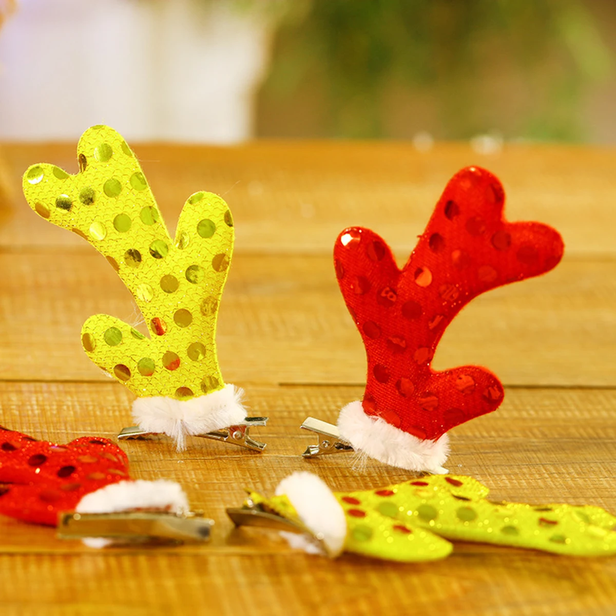 Ободок для волос в виде рогов Санта-Клауса лося 2 шт. | Тематическая одежда и