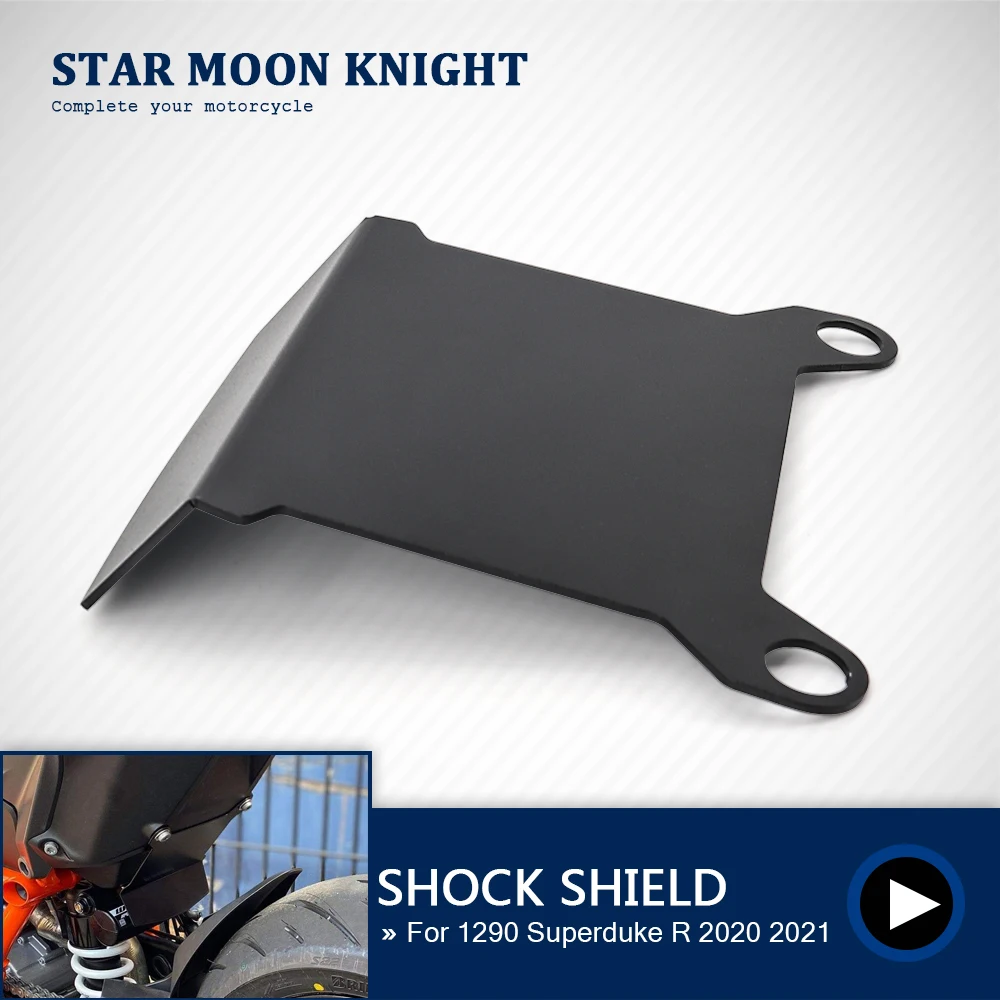 

Motorcycle Accessories Aluminum Rear Fender Mudguard For 1290 Superduke R 2020 2021 Shock Absorber Shock Shield Protect Plank