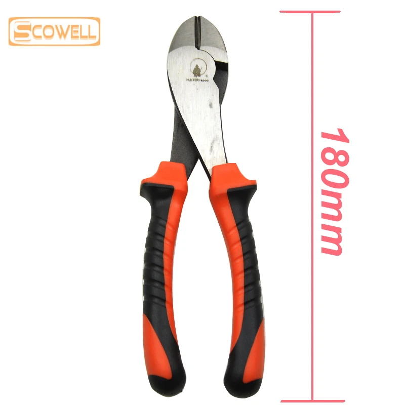 

30% Heavy Duty Diagonal Cutting Plier High Carbon Steel Wire Cutter 7 inch Power Type Side Cutting Nipper