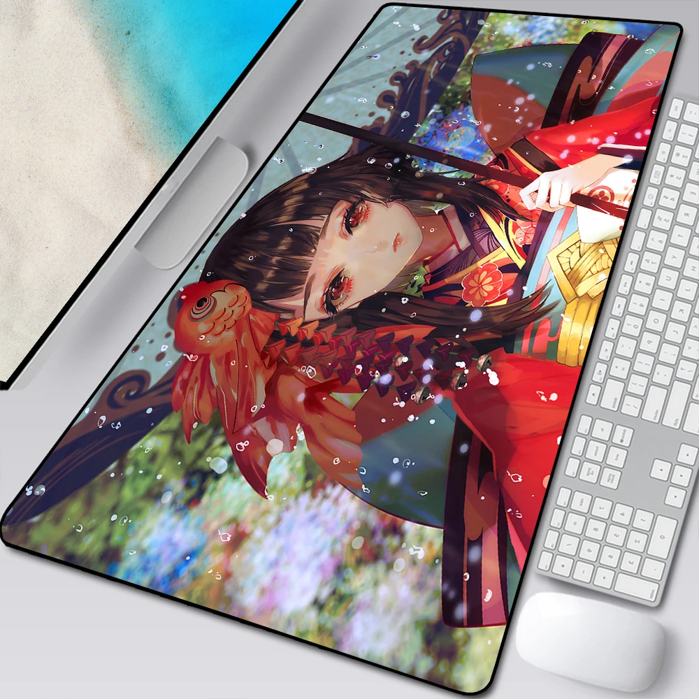 

Onmyoji Mouse Pad Gaming Mousepad Mat Gamer Mouse Pad Keyboard Desk Table Carpet Mausepad For Computer Laptop Pad Support DIY