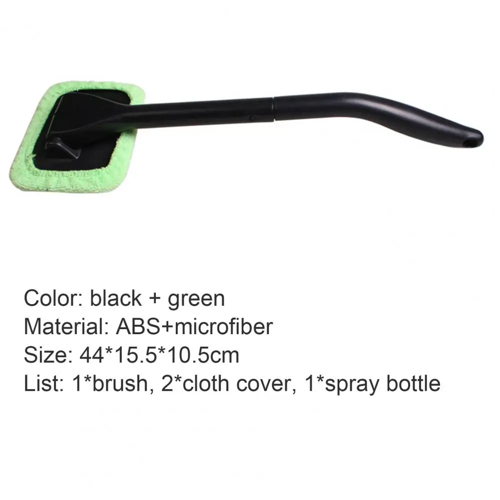 

Car Window Cleaner Brush Kit Windshield Wiper Microfiber Wiper Cleaner Cleaning Brush Auto Cleaning Wash Tool With Long Handle