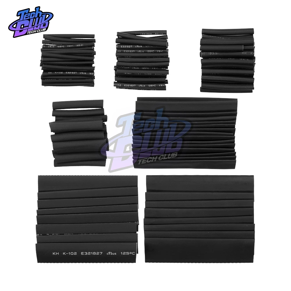 127 шт. термоусадочные трубки 2:1 электронный комплект для творчества