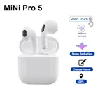 TWS Air Pro Mini 5 Bluetooth-наушники с сильными басами, беспроводные наушники-вкладыши HiFi, гарнитура громкой связи с микрофоном, Pop-up PRO4