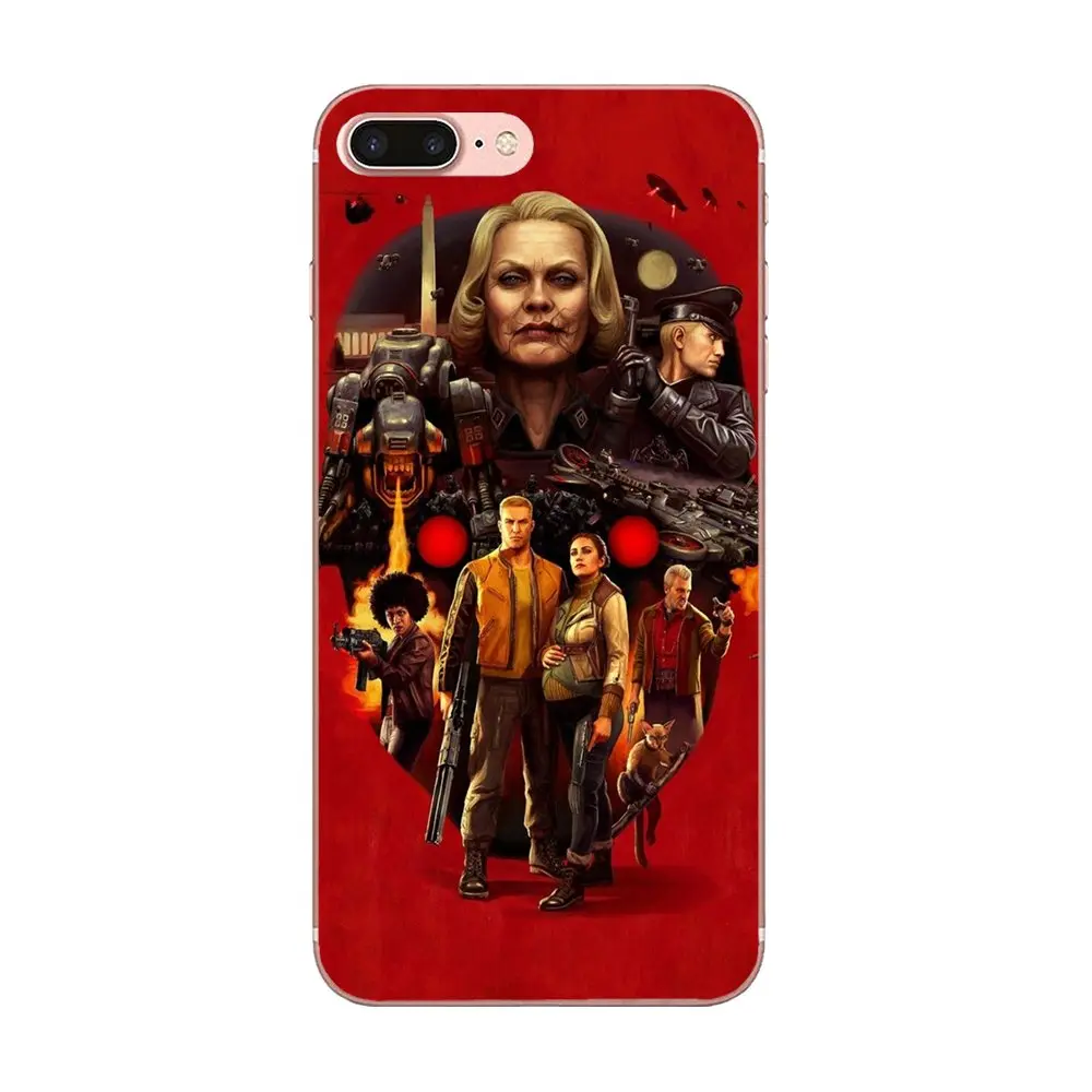 Игровой Wolfenstein 2 Новый Coque из мягкого ТПУ для Xiaomi Redmi Note 3S 4 4A 4X5 5A 6 6A Pro Plus | Мобильные