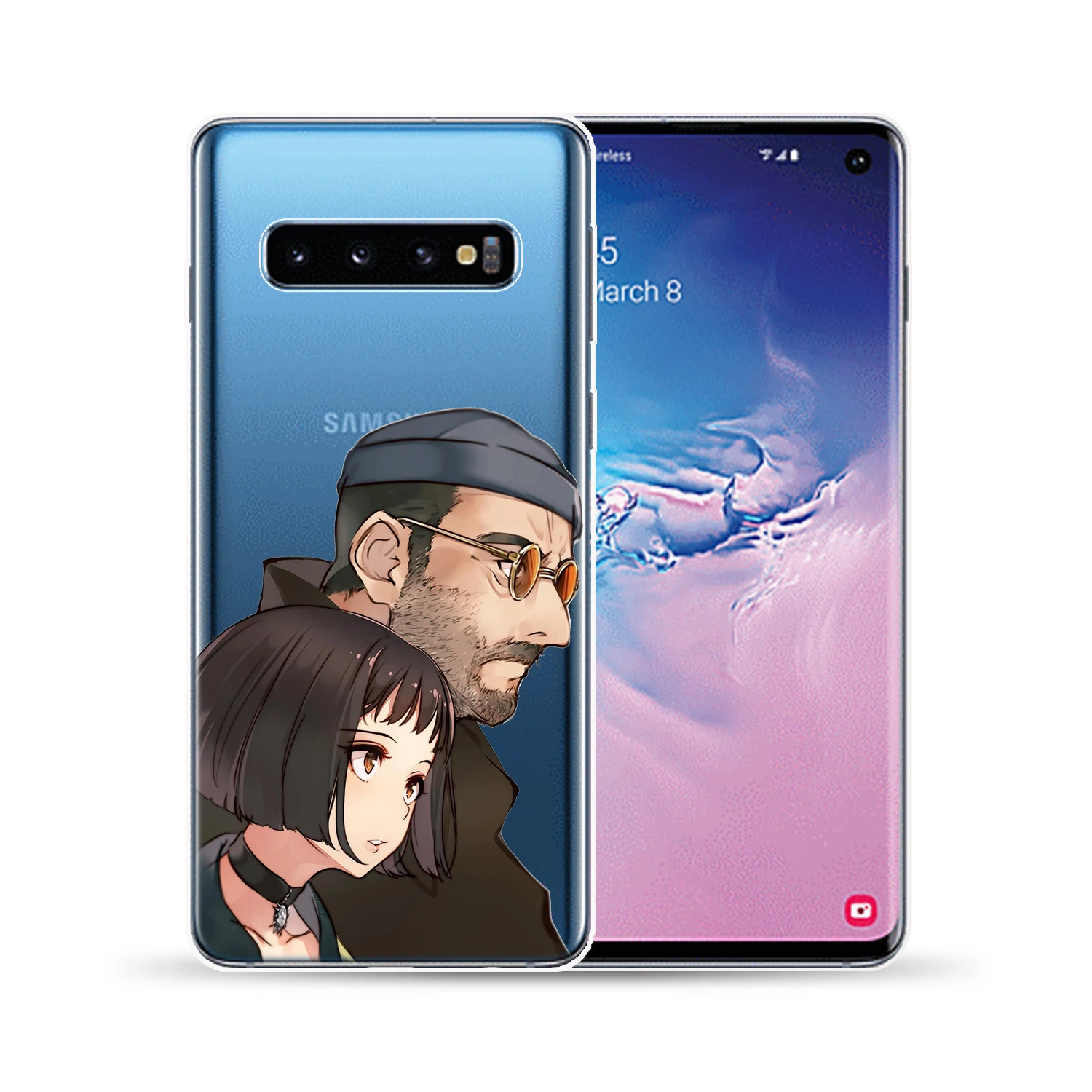 Фильм Леон и Матильда профессиональный убийца чехол для Samsung S8 S9 S10 S20 Plus Ultra 5G S10E S6