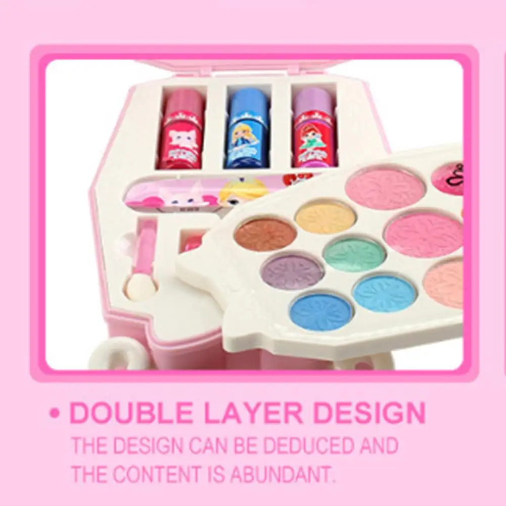 Children's Cosmetics Kit Princess Makeup Set Toys Girls Pretend Play Safe Toy Games Gifts For Kids | Игрушки и хобби