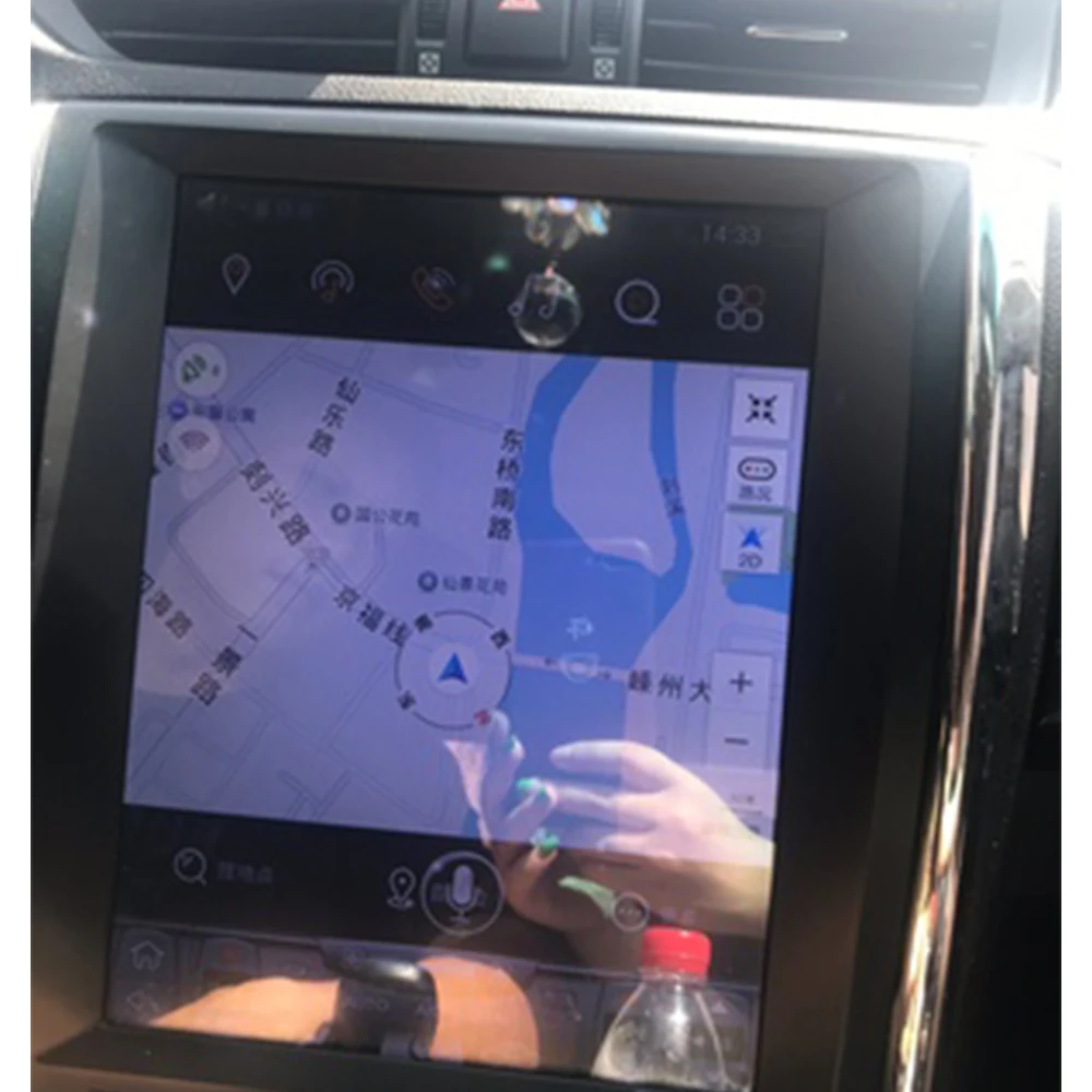 ZJCGO Автомобильный мультимедийный плеер стерео GPS навигация Радио Навигация Android