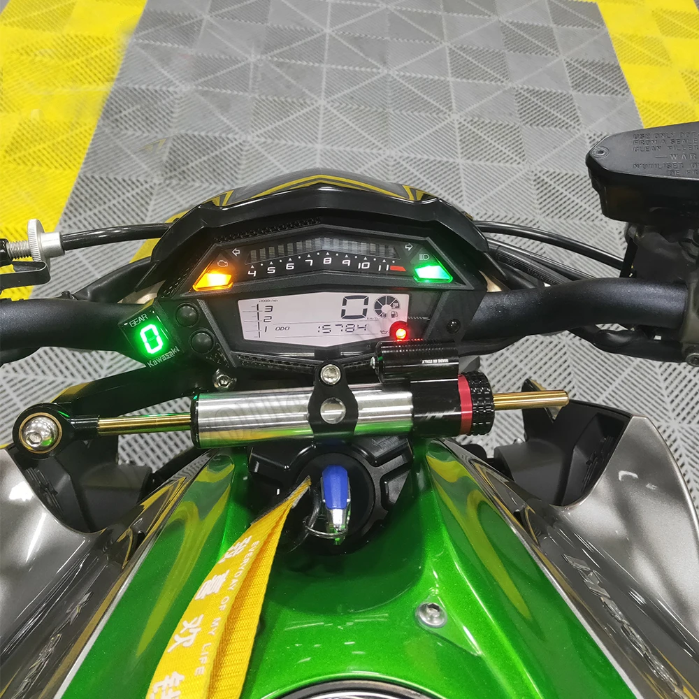 Для Kawasaki Z1000 2014 2017 CNC алюминиевый рулевой демпфер Стабилизатор Кронштейн