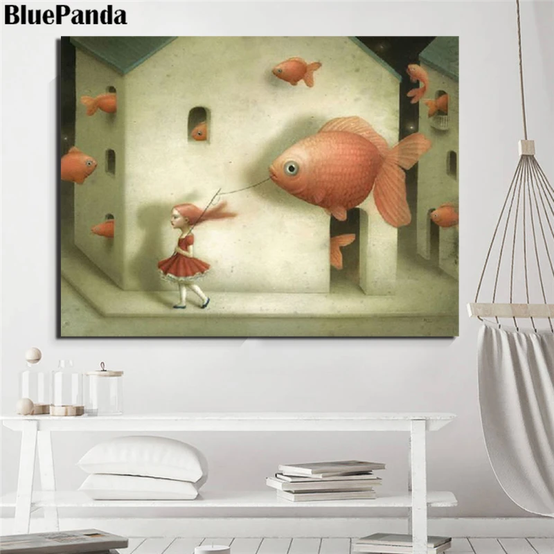 Настенная картина настенное украшение в скандинавском стиле|Рисование и