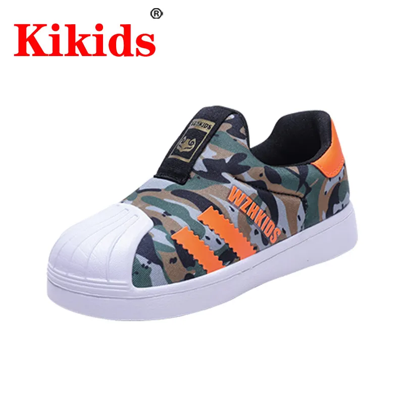 

2021 New Spring Autumn Kids Shoes For Boys Sneakers Casual Mesh Slip-On Children Shell Head Shoes Girls Fashion Running Shoes