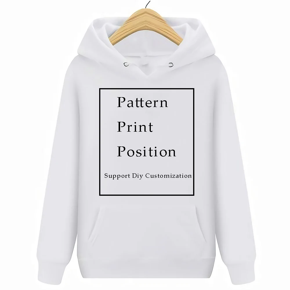 Hoodie white Уличная одежда Balencia для мужчин Harajuku - Цвет: Hoodie white
