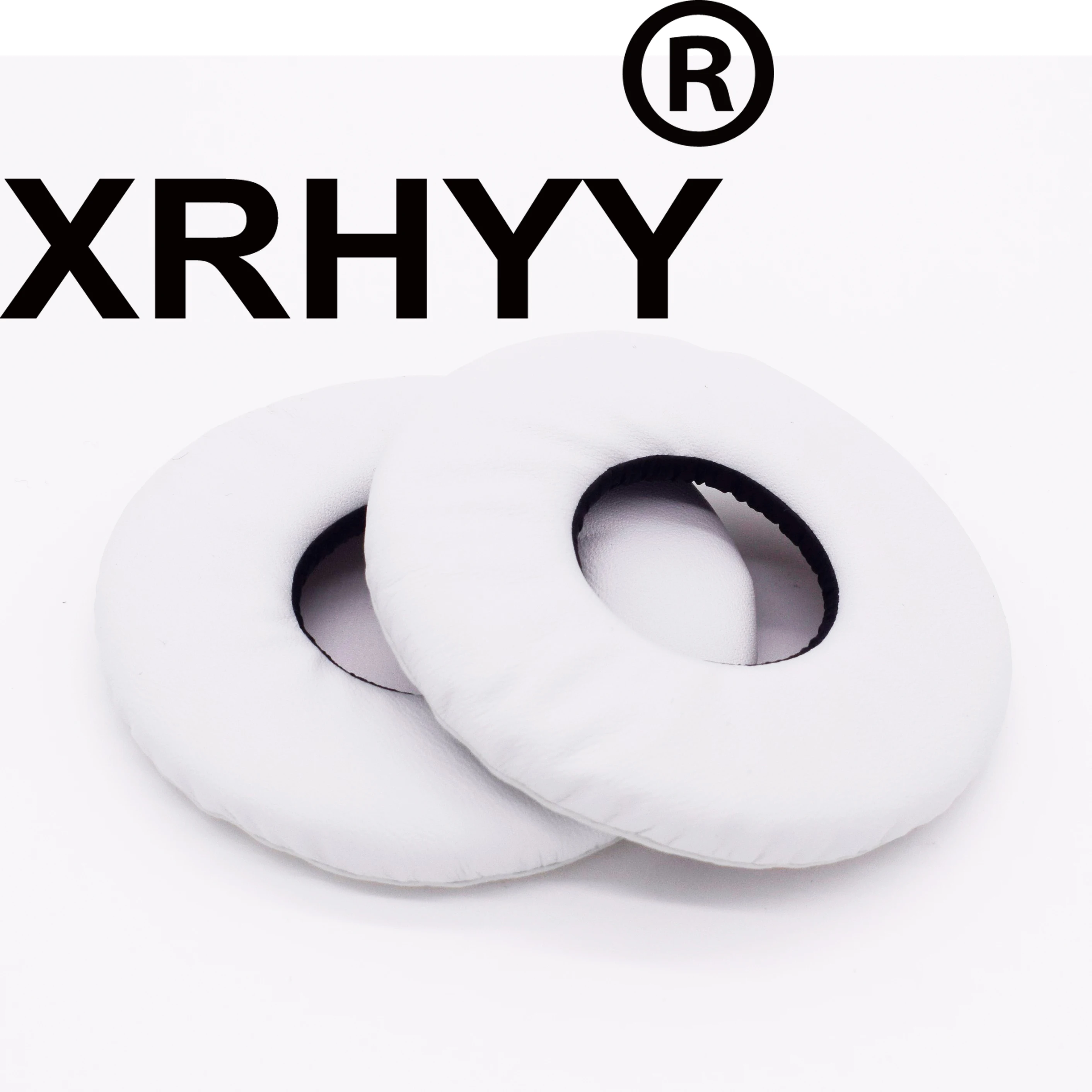 XRHYY 1 Pair White Replacement Ear Pads Cushions Cover for Sony MDR-ZX310 ZX100 ZX300 V150 V250 V300 V200 Headphones