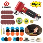 Новинка, мини пневматическая шлифовальная машина 123 дюйма, пневматическая шлифовальная машина двойного действия, набор для полировки автомобиля, высокоскоростной Полировальный Инструмент