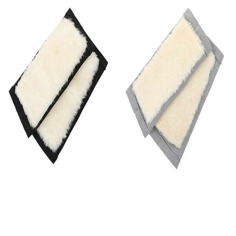 

CHAOBA 2PCS autumn&winter outdoor warm sport wool kneepad protect all around knee motion plus velvet thickening wool Kneepad