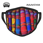 Красочные ткани, ткани с окрашенным мексиканским дизайном, ветрозащитная спортивная мягкая теплая ткань для маски для рта, цветные полотенца, Перу