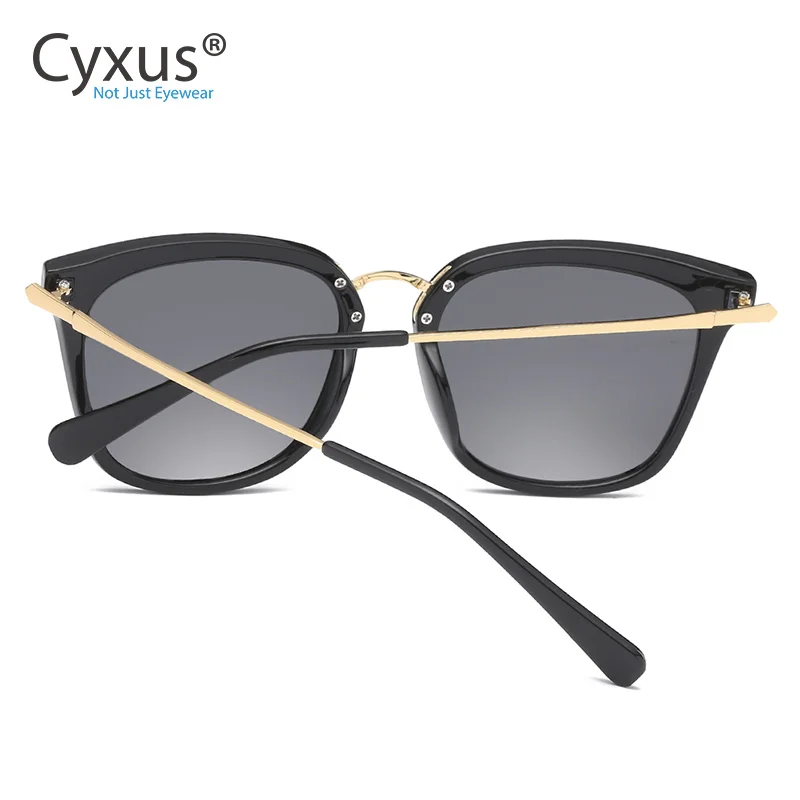 Cyxus Classic UV 400 поляризованные солнцезащитные очки зеркальные негабаритные солнцезащитные очки с защитой UVA UVB для женщин-1913