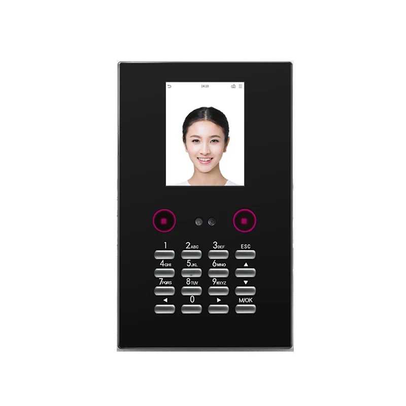 

ZK EF200 Biometric Face Facial Recognition USB SSR Time Clock Office Attendance System Recorder Timing Employee Machine Reader