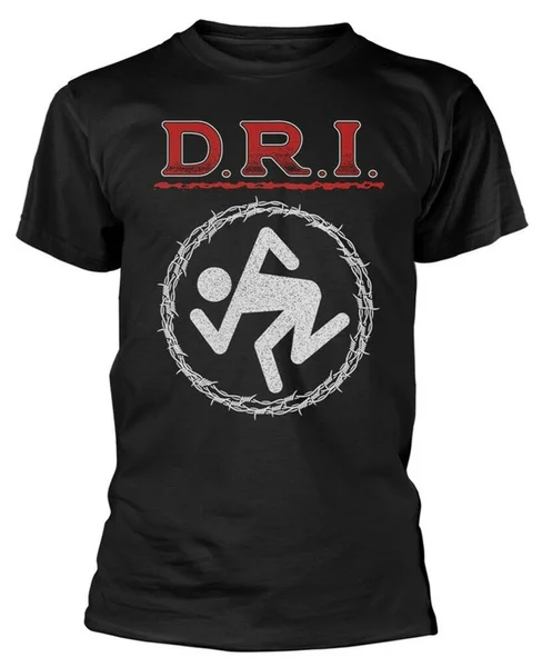 

Dirty Rotten Imbeciles 'Barbed Wire' T-Shirt - NEW & OFFICIAL