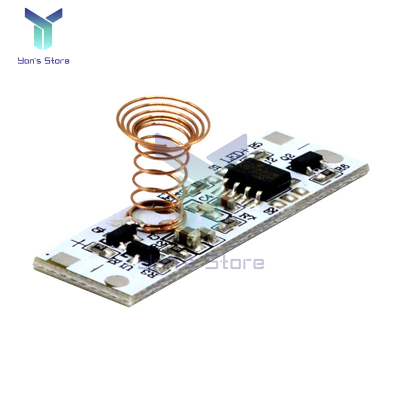 

12V Touch Switch Capacitive Module LED Dimming Control Lamps With Spring Induction Touch Dimmer Switch Module Human Sensor DIY
