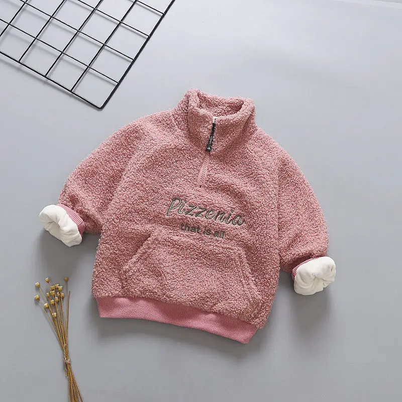 2019 детские толстовки с капюшоном на осень и зиму флисовые длинными рукавами для